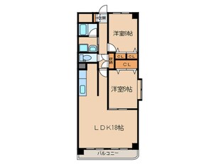 ﾏﾝｼｮﾝﾓﾝﾄﾚ-の物件間取画像